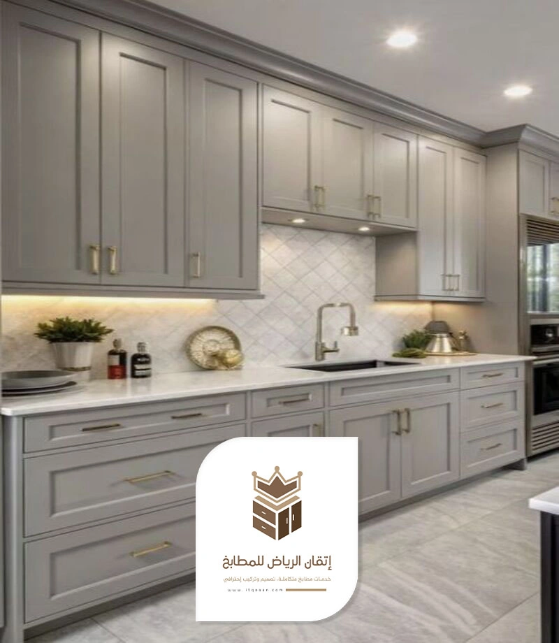 تغيير لون دواليب المطبخ الرياض